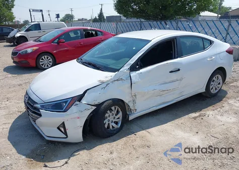 2019 Hyundai Elantra Se z USA, uszkodzony, nr VIN 5NPD74LF6KH477445